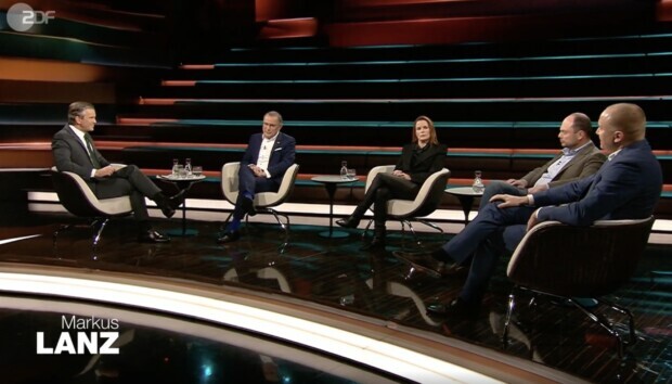 Bei Lanz: „Vier gegen Chrupalla“ klappt schon wieder nicht