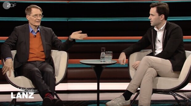 Bei Lanz: Lauterbach mit der Wahrheit weiter auf Kriegsfuß