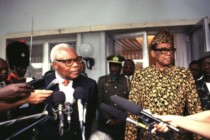 Afrikanische Potentaten sterben selten in Afrika