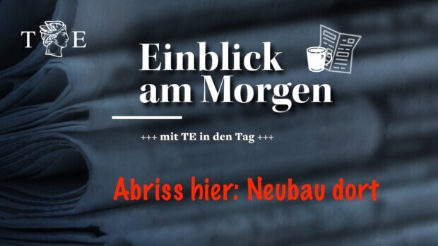 Nach dem Abbruch der Aufbau – wann der beginnt, weiß niemand genau