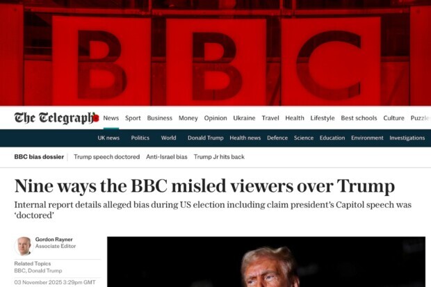 Internes Memo: BBC manipulierte Video zur Trump-Rede vom 6. Januar