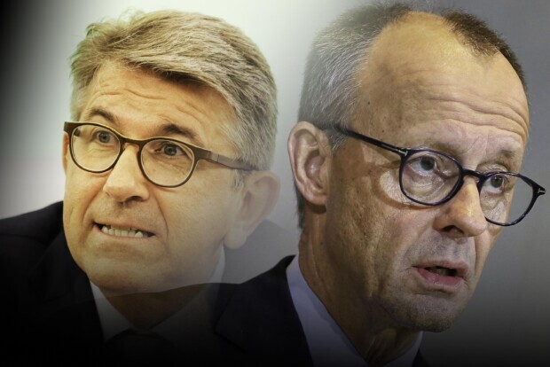 Friedrich Merz greift in ein fallendes Messer – mit beiden Händen