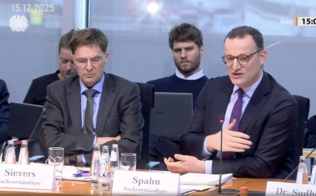 Jens Spahn: „War nie Ziel, … dass es zu Infektionsschutz gegenüber Dritten kommt“