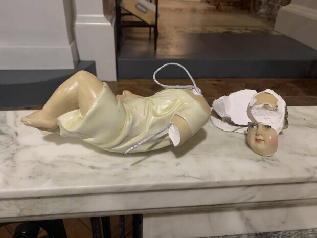 Geköpftes Jesuskind: Vandalismus in Kirche in Edinburgh