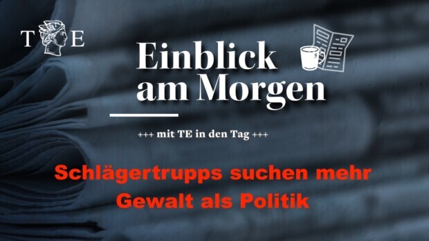 Schlägertrupps und Straßenterror sind Wendesignale