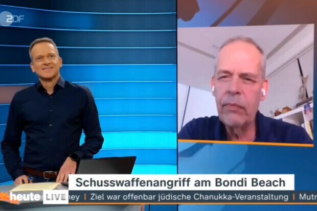 Islamistischer Anschlag in Sydney: Empörung über lachenden ZDF-Moderator