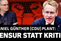 Zensur statt Kritik: Ministerpräsident Daniel Günther will gelenkte Demokratie