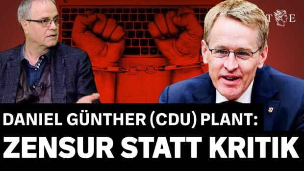 Zensur statt Kritik: Ministerpräsident Daniel Günther will gelenkte Demokratie