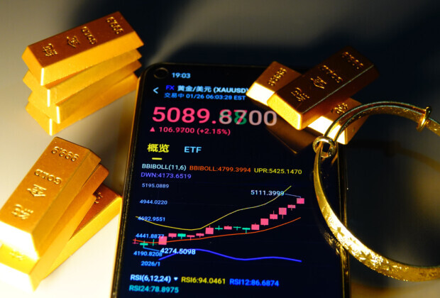 Gold über 5000 Dollar, Silber über 100 – 2026 beginnt als Rekordjahr der Wertmetalle