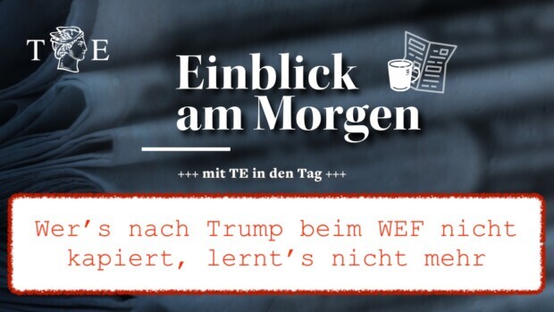 Trump beim WEF: Rede des Jahrzehnts gegen den Wokismus des letzten Jahrhunderts
