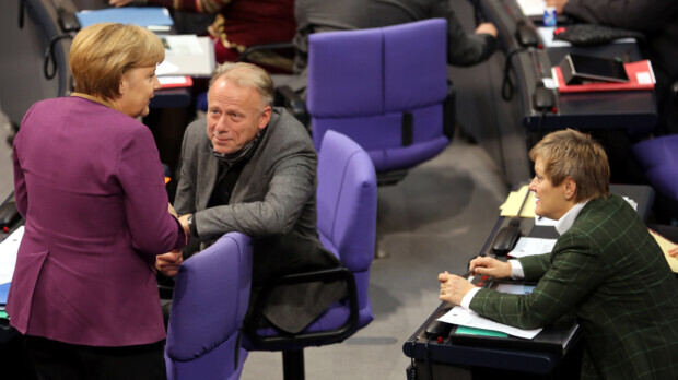 Trittin und Künast für Merkel als Bundespräsident