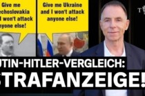 Meldewahn: Strafanzeige für Hitler-Putin-Meme