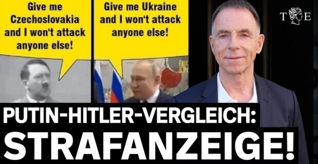 Meldewahn: Strafanzeige für Hitler-Putin-Meme