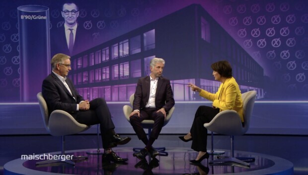 Bei Maischberger: Boris Palmer sieht schwarz und hofft auf Grün