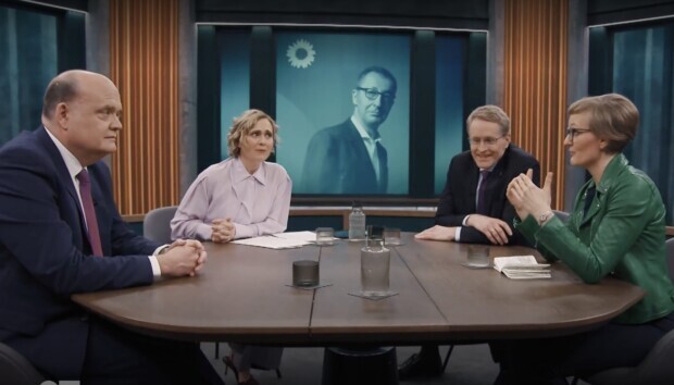 Robin Alexander bei Miosga: Brantner ist wie Troubadix. Will keiner mehr hören.