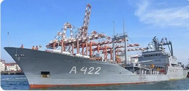 Iranische Schiffsbesatzung geht in Sri Lanka von Bord