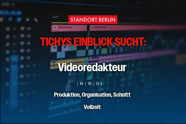 Videoredakteur (m/w/d) gesucht