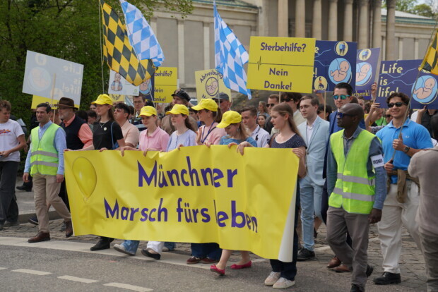 Tausende demonstrieren beim Marsch fürs Leben in München