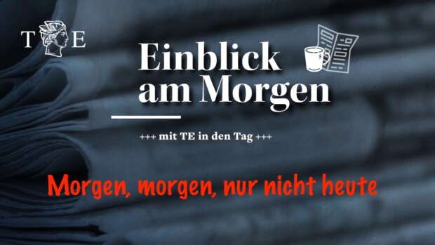 Fluchtpolitiker Klingbeil, Merz usw.: Morgen, morgen, nur nicht heute