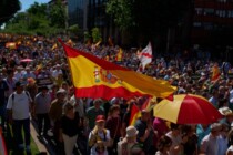 Zehntausende marschieren in Madrid gegen Sánchez: Spaniens Linke versinkt im Korruptionssumpf