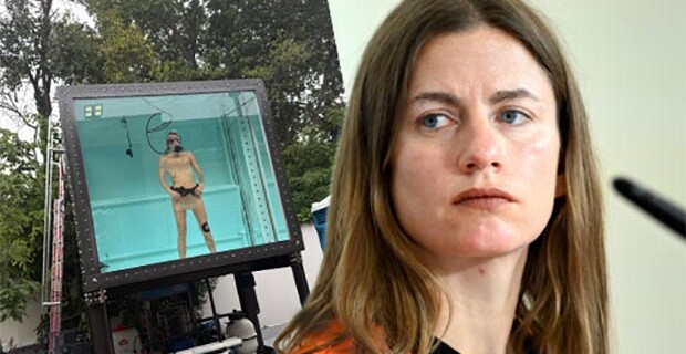 Teure Fäkal-Performance: „Künstlerin“ schwimmt in Urin