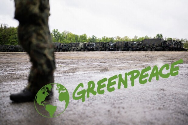 Alles für EU und Rüstungsindustrie: Greenpeace zieht in den Krieg
