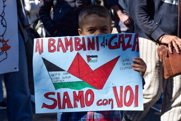 Grundschulkinder skandieren „Free Palestine“ – und niemand will verantwortlich sein