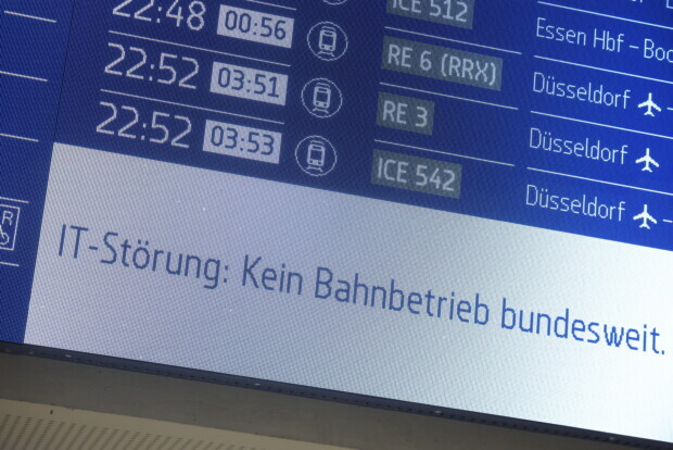 Als das Nervensystem der Deutschen Bahn ausfiel