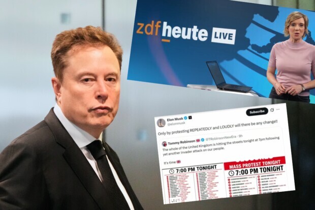 „Skandalöse Lügen“: Elon Musk geht rechtlich gegen ZDF vor