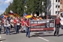Auch in München fordern Tausende friedlich: Merz muss weg!