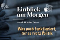Was noch funktioniert in Staat, Gesellschaft und Wirtschaft, tut es trotz Politik