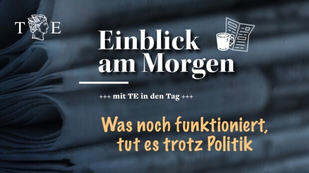 Was noch funktioniert in Staat, Gesellschaft und Wirtschaft, tut es trotz Politik