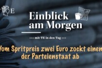 Spritpreis zwei Euro, einen davon kassiert der Abzockerstaat