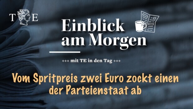 Spritpreis zwei Euro, einen davon kassiert der Abzockerstaat
