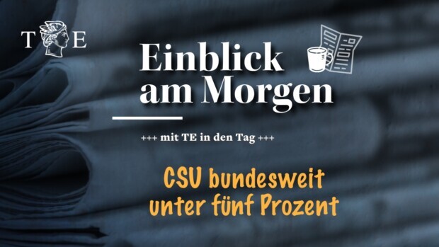 CSU bundesweit unter fünf Prozent, Kapitalzusatzrente rettet nicht