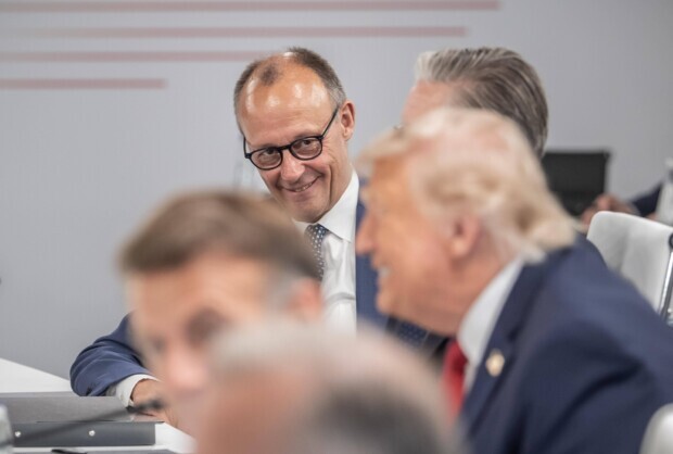 „E5“ mit Merz voran soll Trump durch fünf Botschaften besänftigen