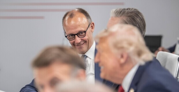 „E5“ mit Merz voran soll Trump durch fünf Botschaften besänftigen