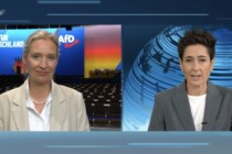 Tribunal statt Interview: Dunja Hayali gegen Alice Weidel