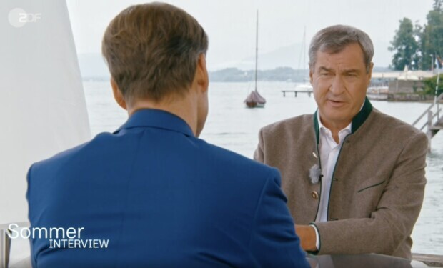 Söder ballt die Faust und stichelt gegen Merz