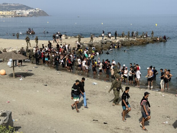 Vor Ort in Ceuta: „So etwas habe ich noch nie gesehen“