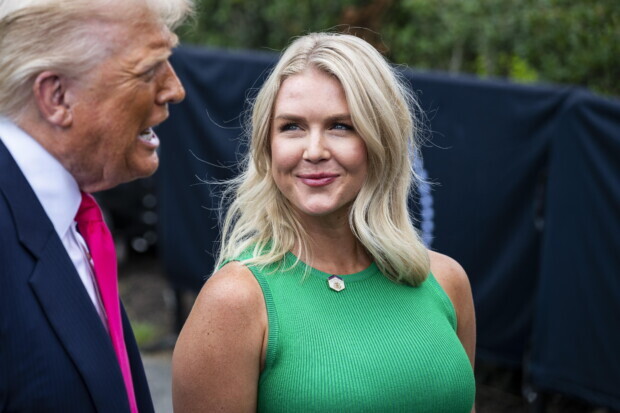 Trumps schlagfertige Sprecherin Karoline Leavitt verlässt das Weiße Haus