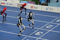 Pekings Roboter-Olympiade: Schneller als Usain Bolt – aber noch mit Problemen beim Bremsen