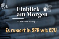 Nach dem SPD-Absturz Feuer auf dem Dach der CDU