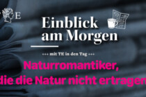 Naturromantiker, die die Natur nicht ertragen
