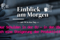 Nur Schulden in der EU – in den USA auch eine Steigerung der Produktivität