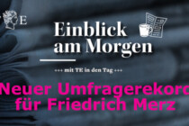 Neuer Umfragerekord für Friedrich Merz