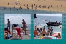 Die Invasionskrise erreicht Touristenstrände