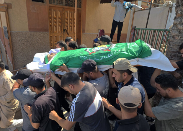 Trauerfeier der Hamas in Gaza