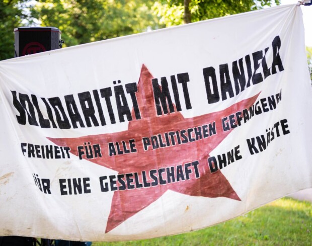 Spendenwerbung für die RAF-Terroristin Daniela Klette