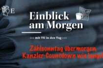 Zwei Tage bis zum Zählsonntag – wie viel Tage Kanzler-Countdown?